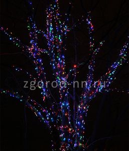 Комплект гирлянды RGB на дерево 3х20 м(силиконовый)