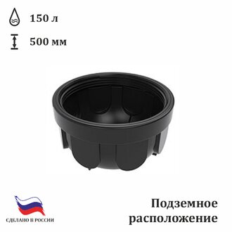 Колодец R1/500 Rodlex с дном канализационный