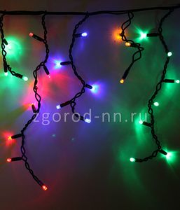Светодиодная гирлянда бахрома 3,1х0,5 м, 150 led, каучуковый пр.