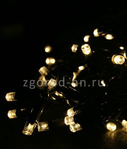 Светодиодная гирлянда бахрома 3,2х0,9 м, 232 led, каучуковый пр.