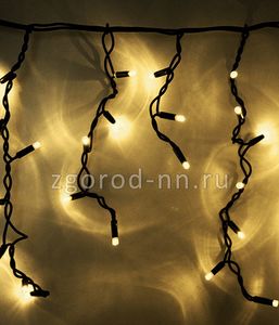 Светодиодная гирлянда бахрома 3,1х0,5 м, 150 led, каучуковый пр.