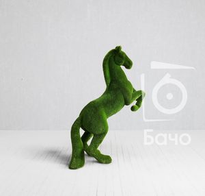Топиари Конь на дыбах